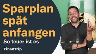 ETFSparplan Wie viel kosten 1 10 und 30 Jahre später anfangen [upl. by Pietrek]