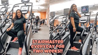 I Did The StairMaster Everyday For TWO Weeks  Before and After Results [upl. by Mcdowell780]