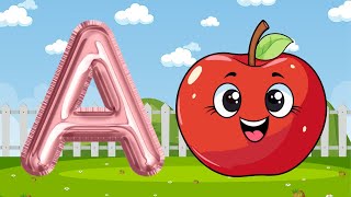 A Apple Song  Inspired By ABC song Gracies Corner  Nursery Rhymes  Kids Songs 77 [upl. by Strage554]