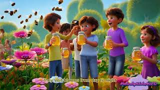 Learn About Honey Bees  Fun Kids Song About Bees amp Pollination [upl. by Birchard186]