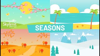 ENGLISH FOR KIDS The Seasons of the Year [upl. by Etteinotna]