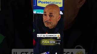 SPALLETTI SHOW  Che siparietto su SCAMACCA  Il CT non trattiene le RISATE ⚽😂 [upl. by Kahn]