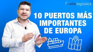 Los 10 puertos más importantes de Europa [upl. by Melessa600]