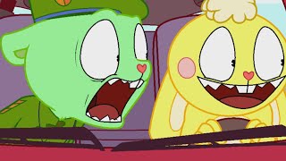 Flippy and Cuddles in a Car Happy Tree Friends [upl. by Mastic325]