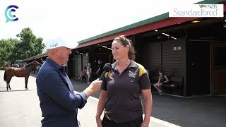 CC with Adrienne Matthews at the NZB Standardbred Yearling Sales [upl. by Yarehs]