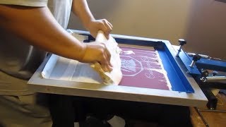 Best Beginner screen printing video and starter kit [upl. by Suilenroc260]