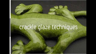 How to use Crackle Glazes [upl. by Fante]