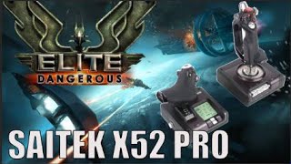 Elite Dangerous  Saitek X52 PRO PTBR [upl. by Janet]