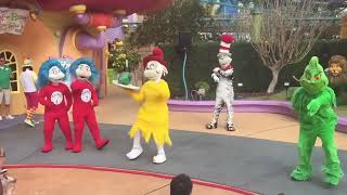 Dr Seuss Live Show Seuss Landing Universal Studios Orlando Florida [upl. by Enella27]