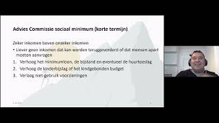 Kenniskring 22 Commissie Sociaal Minimum [upl. by Tigram]