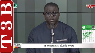 Législatives  la déclaration de Tahirou Sarr de la coalition quotLes Nationalistes Jël Luñu Moom…quot [upl. by Elaynad]