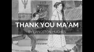 Thank You Maam Audio Readalong [upl. by Akienaj]