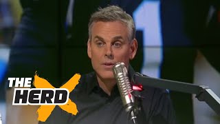 Colin Cowherd lists all the quarterbacks he would rather have than Cam Newton  THE HERD [upl. by Pentheam]