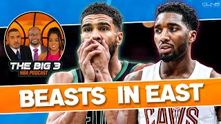 Can Cavs COMPETE with Celtics  Big 3 NBA Podcast [upl. by Gorges603]