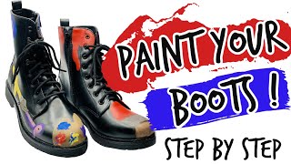 Painting Boots and Shoes Quick and Easy [upl. by Bartley]