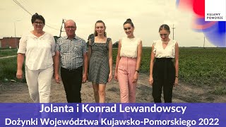 Konrad i Jolanta Lewandowscy Dożynki Województwa KujawskoPomorskiego 2022 [upl. by Jump522]