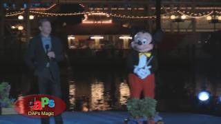 2 World of Color Premiere  Talking Mickey Mouse  Disney California Adventure  Disneyland Resort [upl. by Kellen]