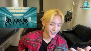 210914 BTOB Minhyuk Reaction to Ateez Deja Vu [upl. by Anined]