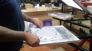 Registro fácil para principiantes serigrafia [upl. by Ertsevlis]