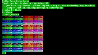 Introduction To My Hobby Operating System  osdev 1 [upl. by Annohsed]