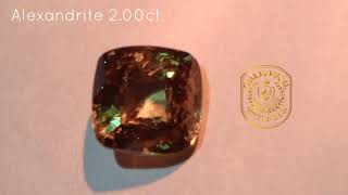 Alexandrite 200ct Ceylon  Sri lanka  High Quality Gemstone [upl. by Tome642]