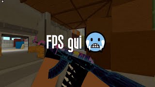 fps gui showcase [upl. by Alegnave]