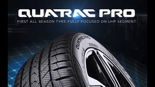 Vredestein Tyres  First All Season Tyre of UHP Segment  Quatrac Pro [upl. by Calore365]