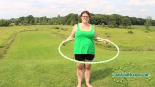 Waist Hooping Basics How to Hula Hoop for Beginners [upl. by Edrick]