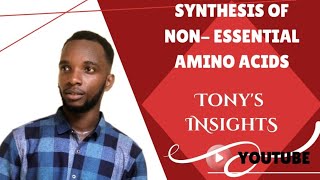 Synthesis of nonessential amino acids [upl. by Cyrie]