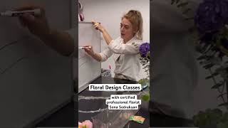 Floral Design Classes with Sona Sedrakyanfloraldesignclasses floraldesigninstituteindia Armenia [upl. by Ainslie]