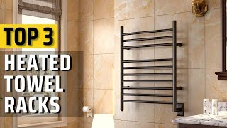 Top 3 Best Heated Towel Racks wall mounted Review  Bets Towel Warmer Rack [upl. by Gravante550]