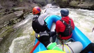 Rafting Cuyahoga River Upper Gorge quotSheratonquot Section [upl. by Picardi]