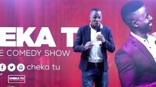 CHEKA TU S01E16 love edition Boss Martha na MC Elly kwenye stage [upl. by Fairman918]