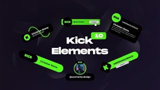 Premiere Pro Template Kick Social Media Elements [upl. by Wang]