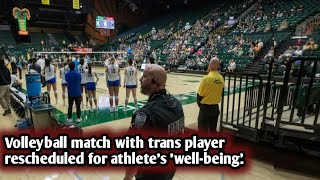 Volleyball match with trans player moved the last minute over athlete wellbeing [upl. by Persas477]