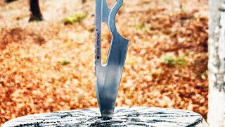 Real Steel Knives  Alieneck Wharnclife  12C27 Kydex  Review [upl. by Ellehcen]