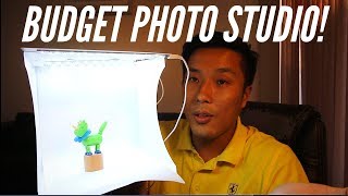 Puluz Photo Studio LED Light Box Unboxing and Review [upl. by Ojiram]