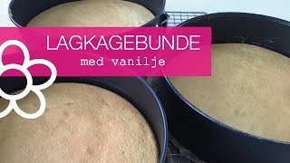 LAGKAGEBUNDE med vanilje  Annemette Voss [upl. by Akeemat692]