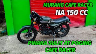 CHEAPEST CAFE RACER NA 150 CC NA MOTOR  MOTORSTAR CAFE 150  PRICE SPECS [upl. by Elehcar]