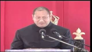 His Majesty King Tupou VI Opening of Tonga Parliament 20162017 [upl. by Akselav]