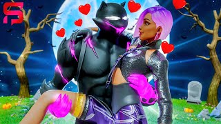 Phantom Meowscles FALLS IN LOVE Fortnite [upl. by Anikehs]