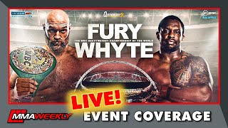 Tyson Fury vs Dillian Whyte  LIVE COVERAGE [upl. by Felton]