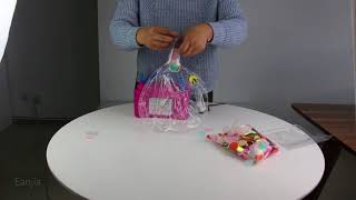 How To Fill Confetti Into Bubble Balloon [upl. by Lissie819]