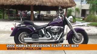 Used 2002 Harley Davidson Fat Boy Motorcycles for sale [upl. by Drofyar]