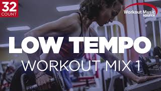 Workout Music Source  Low Tempo Workout Mix 1  32 Count 120 BPM [upl. by Akital]