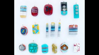 Fused Glass Reaction Month Jewellery [upl. by Reiss]