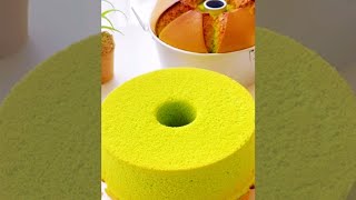 simple pandan chiffon cake 🍰 [upl. by Chud641]