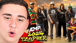 Lacy Reacts to AMP FRESHMAN CYPHER 2024 [upl. by Weinrich620]