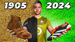 Werelds Oudste vs Nieuwste Voetbalschoenen [upl. by Sirromal]