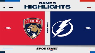 NHL Game 3 Highlights  Panthers vs Lightning  April 25 2024 [upl. by Jamie]